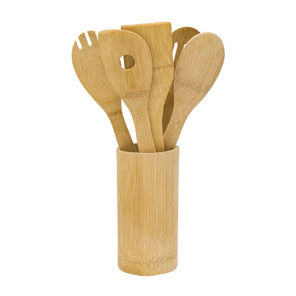 Bamboo Kitchen Utensil Set (5pcs)