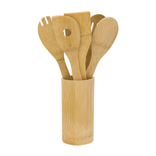Bamboo Kitchen Utensil Set (5pcs)